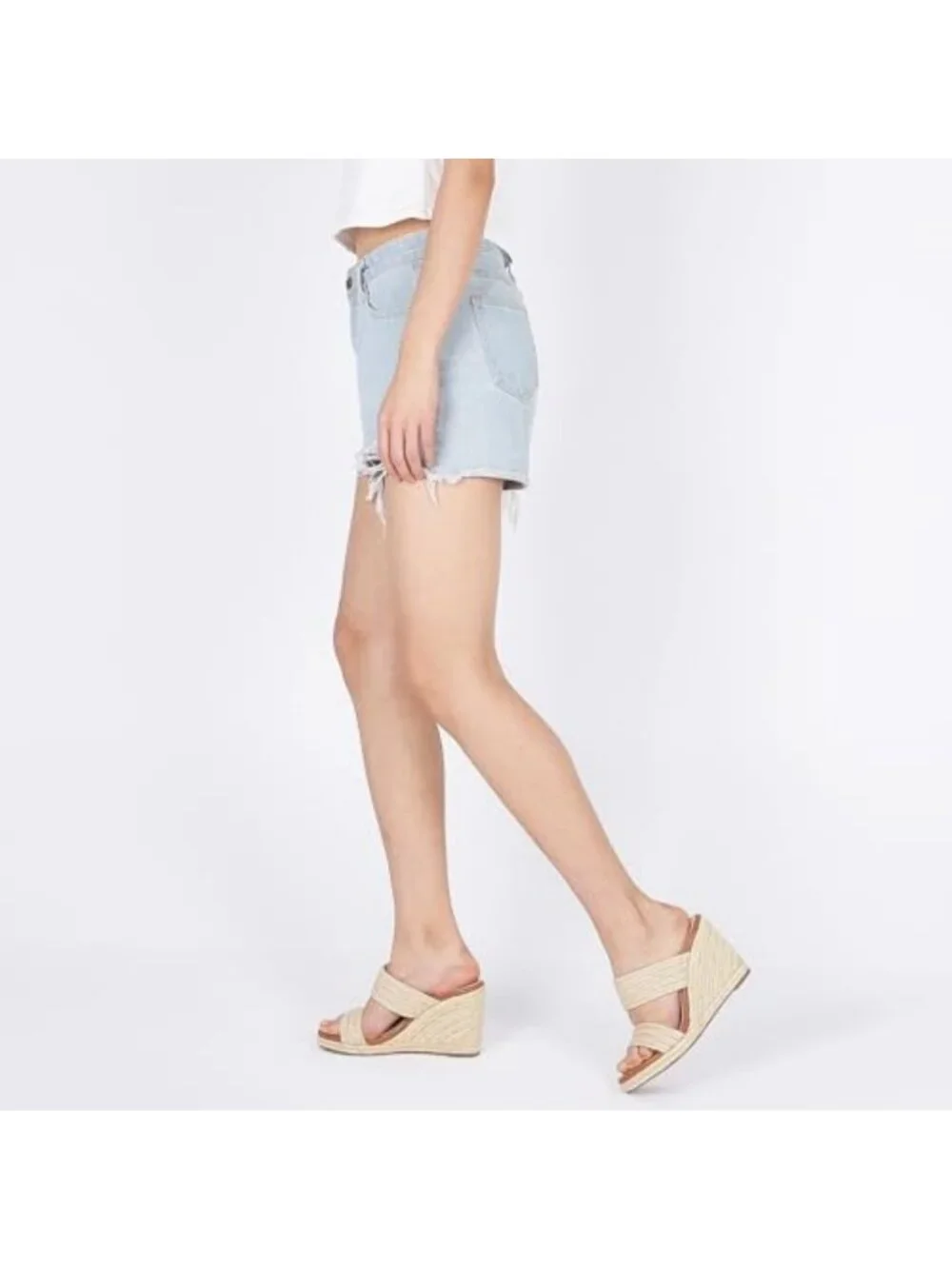Stylish Open Toe Wedge Sandals for Women - Comfortable Espadrille Slide Heels